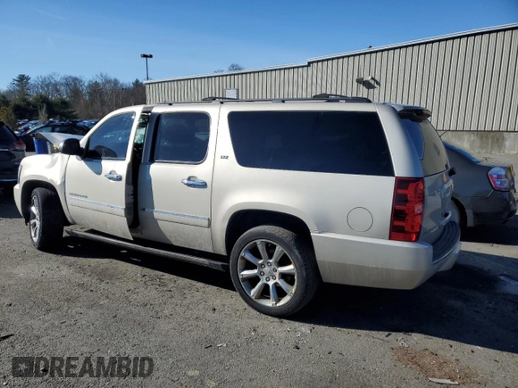 2013 Chevrolet Suburban LTZ with VIN 1GNSCKE03DR186954, listed as a Copart auction lot 44085645 with 0 mi miles and Salvage Title. Bid and sale history available at carsss.com. Image 2.