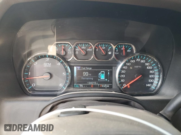 2016 Chevrolet Tahoe LTZ with VIN 1GNSKCKC6GR470137, listed as a Copart auction lot 61127585 with 134,015 mi miles and Clean title. Bid and sale history available at DreamBid. Image 9.