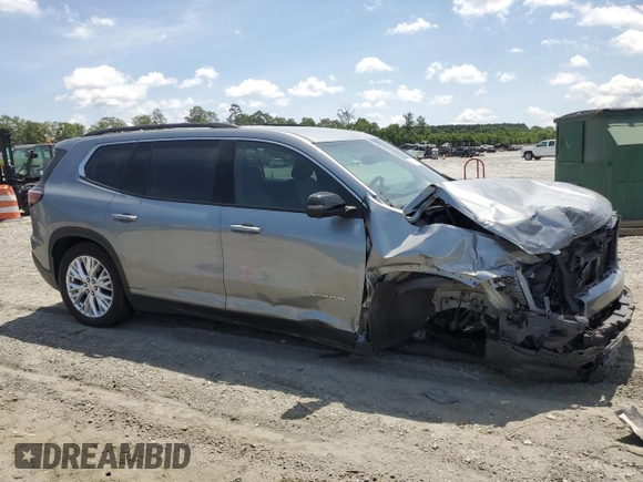 2024 GMC Acadia AWD Elevation z VIN 1GKENNKS2RJ212767, wystawiony jako Copart lot #61851705 z przebiegiem 24 129 mil mil oraz Szkoda całkowita • Salvage title. Historia ofert i sprzedaży dostępna na DreamBid. Obrazek 4.