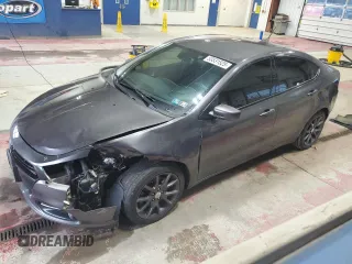 2016 Dodge Dart SXT with VIN 1C3CDFBB5GD530006, listed as a Copart auction lot 53531525 with 145,895 mi miles and Salvage Title. Bid and sale history available at carsss.com. Image 1.