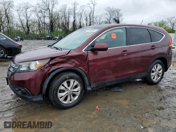 2014 Honda CR-V EX with VIN 5J6RM4H51EL051428, listed as a Copart auction lot 51898335 with 163,897 mi miles and Salvage Title. Bid and sale history available at carsss.com. Image 1.