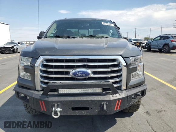 2016 Ford F-150 XLT with VIN 1FTFW1EFXGKF69299, listed as a Copart auction lot 60369425 with 125,205 mi miles and Salvage title. Bid and sale history available at DreamBid. Image 5.
