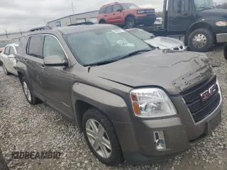 2011 GMC Terrain SLE-2 with VIN 2CTFLSE53B6437345, listed as a Copart auction lot 80889644 with 106,921 mi miles and Salvage Title. Bid and sale history available at carsss.com. Image 4.