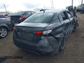2023 Nissan Versa S with VIN 3N1CN8DV5PL861385, listed as a IAAI auction lot 41884202 with 21,427 mi miles and . Bid and sale history available at DreamBid. Image 4.