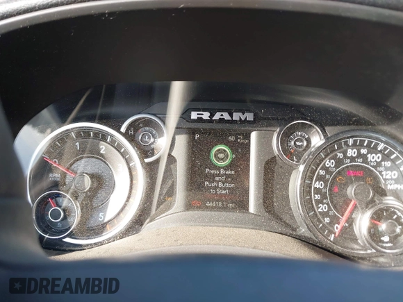 2020 Ram 2500 Big Horn with VIN 3C6UR5DL1LG115240, listed as a IAAI auction lot 42073613 with 44,418 mi miles and . Bid and sale history available at DreamBid. Image 7.