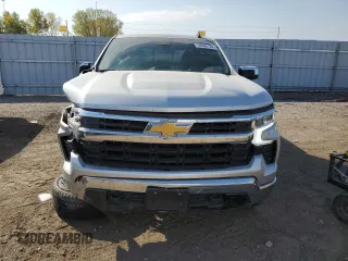 2022 Chevrolet Silverado 1500 LT with VIN 1GCUDDET6NZ537975, listed as a Copart auction lot 74848124 with Not Provided miles and Salvage Title. Bid and sale history available at DreamBid. Image 5.