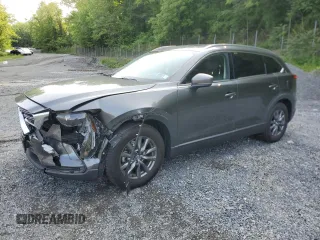 2021 Mazda CX-9 Touring z VIN JM3TCBCY6M0512571, wystawiony jako Copart lot #59417475 z przebiegiem 37 865 mil mil oraz Szkoda całkowita • Salvage title. Historia ofert i sprzedaży dostępna na DreamBid. Obrazek 1.