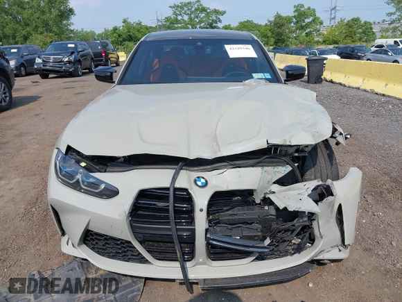 2024 BMW M3 Competition xDrive with VIN WBS43AY00RFS67290, listed as a IAAI auction lot 42329346 with 10,792 mi miles and . Bid and sale history available at DreamBid. Image 12.