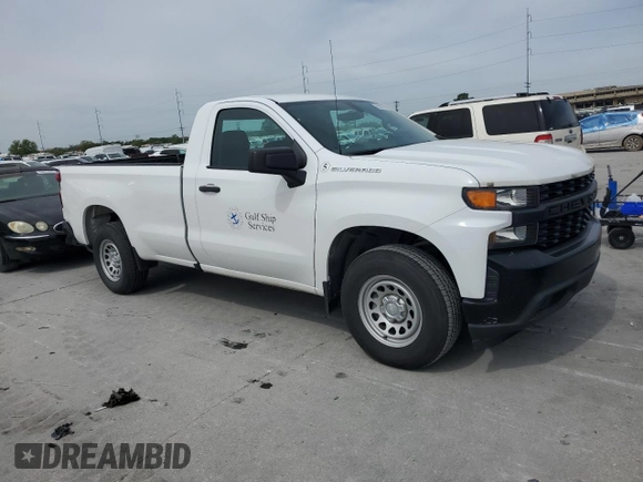 2020 Chevrolet Silverado 1500 Work Truck with VIN 3GCNWAEF5LG196279, listed as a Copart auction lot 50903365 with 119,004 mi miles and Salvage Title. Bid and sale history available at carsss.com. Image 4.