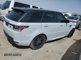 2016 Land Rover Range Rover Sport Dynamic with VIN SALWR2EF8GA569698, listed as a Copart auction lot 52256425 with 125,032 mi miles and Clean Title. Bid and sale history available at DreamBid. Image 3.