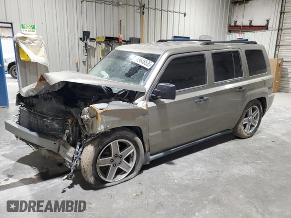 2007 Jeep Patriot Sport with VIN 1J8FT28W87D359050, listed as a Copart auction lot 49646535 with Not Provided miles and Salvage Title. Bid and sale history available at DreamBid. Image 1.