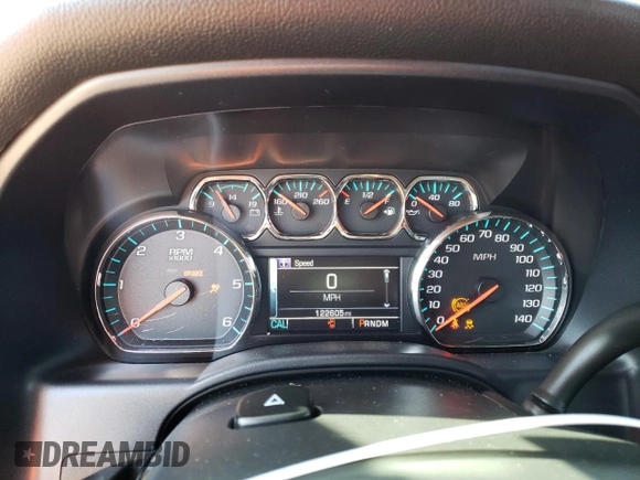 2016 Chevrolet Silverado 1500 LT with VIN 1GCRCREC0GZ197425, listed as a Copart auction lot 65031304 with 122,605 mi miles and Salvage Title. Bid and sale history available at DreamBid. Image 9.