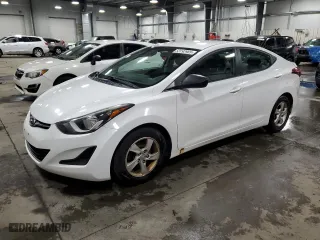 2015 Hyundai Elantra SE with VIN 5NPDH4AE4FH622477, listed as a Copart auction lot 53192965 with 128,641 mi miles and Clean Title. Bid and sale history available at carsss.com. Image 1.
