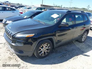 2015 Jeep Cherokee Sport with VIN 1C4PJLAB9FW632062, listed as a IAAI auction lot 41851578 with 204,521 mi miles. Bid and sale history available at carsss.com. Image 17.