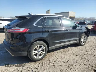 2019 Ford Edge SEL with VIN 2FMPK4J97KBC34419, listed as a Copart auction lot 47977035 with 82,609 mi miles and Salvage Title. Bid and sale history available at carsss.com. Image 3.