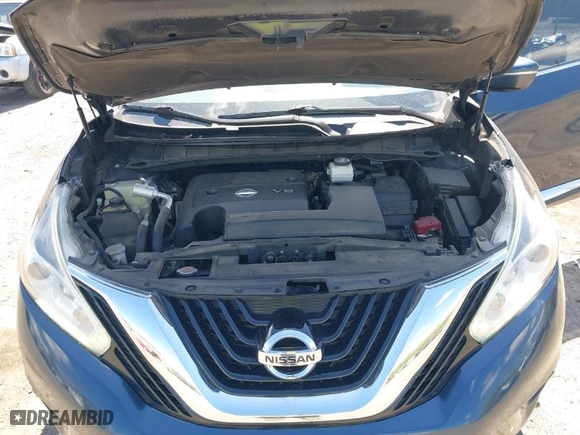 2015 Nissan Murano Platinum with VIN 5N1AZ2MH9FN282765, listed as a IAAI auction lot 42038618 with 100,209 mi miles. Bid and sale history available at carsss.com. Image 10.