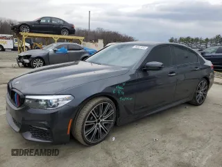 2018 BMW 5 Series 540i z VIN WBAJE5C57JWA95679, wystawiony jako Copart lot #46997045 z przebiegiem 102 907 mil mil oraz Szkoda całkowita • Salvage title. Historia ofert i sprzedaży dostępna na DreamBid. Obrazek 1.