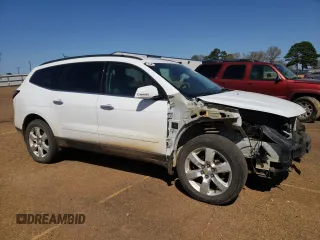 2017 Chevrolet Traverse LT with VIN 1GNKRGKDXHJ336386, listed as a Copart auction lot 48690795 with 113,057 mi miles and Salvage Title. Bid and sale history available at DreamBid. Image 4.