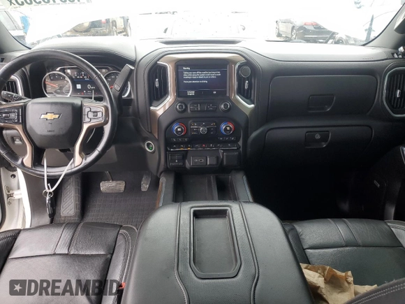 2019 Chevrolet Silverado 1500 High Country with VIN 1GCUYHEL4KZ404588, listed as a Copart auction lot 46918965 with 157,786 mi miles and Clean Title. Bid and sale history available at carsss.com. Image 8.
