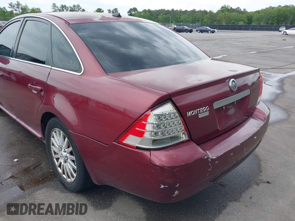 2007 Mercury Montego Premier with VIN 1MEHM42177G614595, listed as a IAAI auction lot 42097908 with 171,191 mi miles and . Bid and sale history available at DreamBid. Image 6.