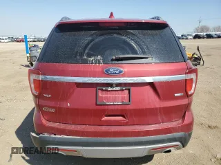 2016 Ford Explorer XLT with VIN 1FM5K8D88GGA85195, listed as a Copart auction lot 50878445 with 100,660 mi miles and Salvage Title. Bid and sale history available at carsss.com. Image 6.