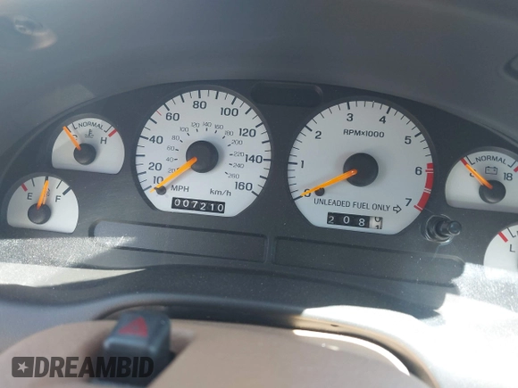 1994 Ford Mustang with VIN 1FALP42D5RF184075, listed as a IAAI auction lot 42679810 with 7,210 mi miles and . Bid and sale history available at DreamBid. Image 7.