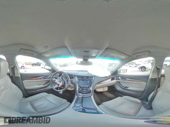 2014 Cadillac CTS AWD with VIN 1G6AW5SX9E0133215, listed as a Copart auction lot 61052055 with 179,614 mi miles and Salvage title. Bid and sale history available at DreamBid. Image 14.