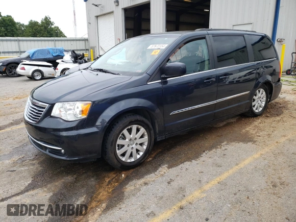2014 Chrysler Town & Country Touring with VIN 2C4RC1BG9ER435272, listed as a Copart auction lot 57973154 with 190,381 mi miles and Non Repairable. Bid and sale history available at carsss.com. Image 1.