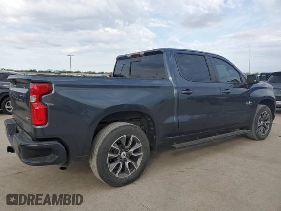 2020 Chevrolet Silverado 1500 RST with VIN 3GCPWDETXLG440251, listed as a Copart auction lot 50638225 with 42,663 mi miles and Salvage Title. Bid and sale history available at DreamBid. Image 3.