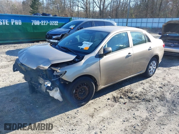2009 Toyota Corolla with VIN 1NXBU40EX9Z049143, listed as a IAAI auction lot 41596503 with 94,255 mi miles. Bid and sale history available at carsss.com. Image 17.