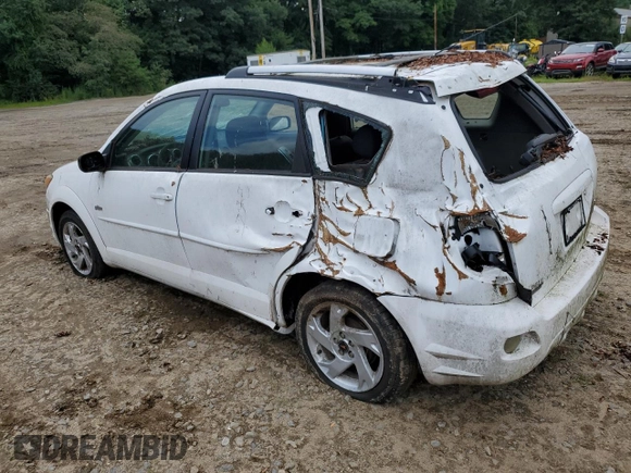 2004 Pontiac Vibe with VIN 5Y2SL62854Z402099, listed as a Copart auction lot 66095794 with 0 mi miles and Non Repairable. Bid and sale history available at carsss.com. Image 2.