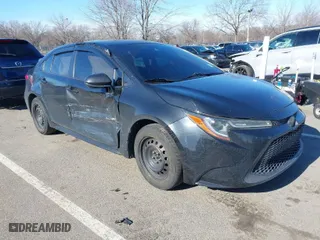 2020 Toyota Corolla LE with VIN JTDEPRAE9LJ042357, listed as a IAAI auction lot 41606254 with 84,604 mi miles. Bid and sale history available at carsss.com. Image 1.