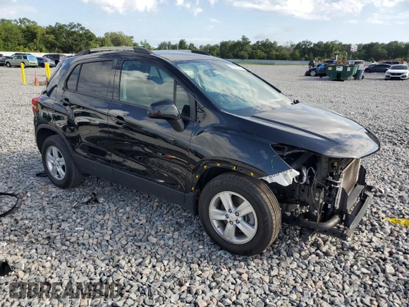 2021 Chevrolet Trax LT z VIN KL7CJLSB2MB317666, wystawiony jako Copart lot #61003525 z przebiegiem 75 754 mil mil oraz Nie do naprawy • Non repairable. Historia ofert i sprzedaży dostępna na DreamBid. Obrazek 4.
