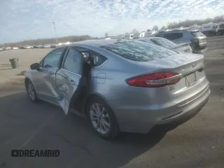 2020 Ford Fusion SE with VIN 3FA6P0HD0LR159110, listed as a Copart auction lot 87076954 with 55,547 mi miles and Salvage Title. Bid and sale history available at DreamBid. Image 2.