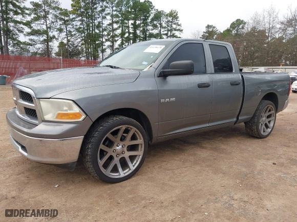 2010 Dodge Ram 1500 ST with VIN 1D7RB1GP2AS248756, listed as a IAAI auction lot 41478178 with 268,353 mi miles. Bid and sale history available at carsss.com. Image 17.