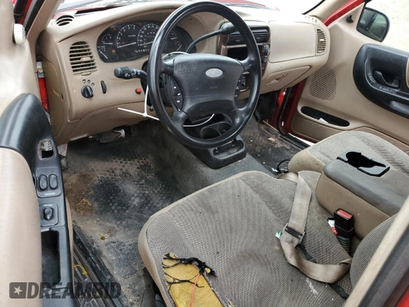 2002 Ford Ranger XL with VIN 1FTYR14U82TA53820, listed as a Copart auction lot 85084494 with 212,101 mi miles and Salvage Title. Bid and sale history available at carsss.com. Image 8.