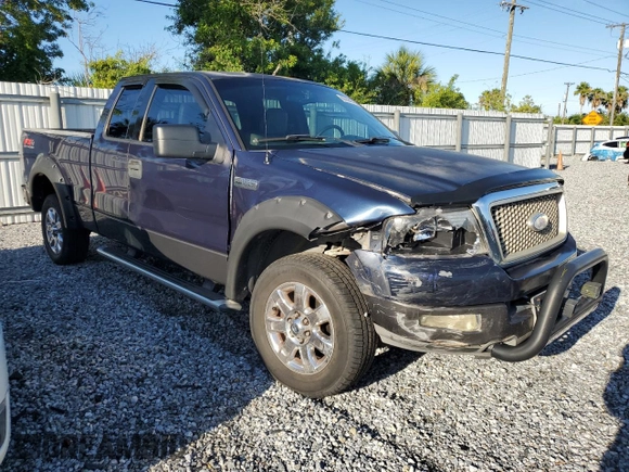 2004 Ford F-150 XLT with VIN 1FTPX14544NB03212, listed as a Copart auction lot 60994015 with 4,223,070 mi miles and Salvage title. Bid and sale history available at DreamBid. Image 4.