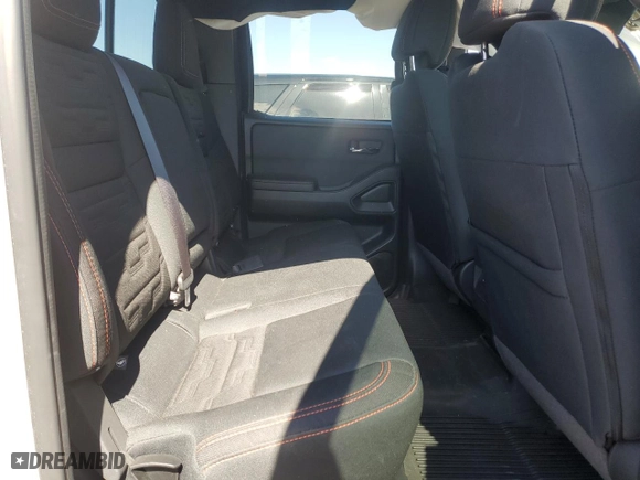 2024 Nissan Frontier PRO-4X with VIN 1N6ED1EK7RN610467, listed as a Copart auction lot 50138015 with 24,723 mi miles and Salvage Title. Bid and sale history available at carsss.com. Image 10.
