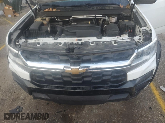 2021 Chevrolet Colorado 2WD Work Truck z VIN 1GCGSBEA4M1191184, wystawiony jako Copart lot #83602904 z przebiegiem 39 618 mil mil oraz Szkoda całkowita • Salvage title. Historia ofert i sprzedaży dostępna na DreamBid. Obrazek 12.