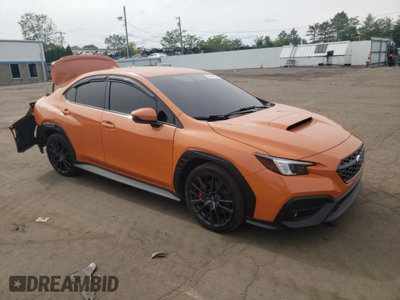 2022 Subaru WRX Premium с VIN JF1VBAF66N9028427, выставлен на аукционе Copart как лот 58225745 с пробегом 43 551 миль миль и Списание • Salvage title. История ставок и продаж доступна на DreamBid. Изображение 4.