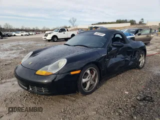 2000 Porsche Boxster S with VIN WP0CB298XYU663575, listed as a Copart auction lot 43024005 with 92,139 mi miles and Salvage title. Bid and sale history available at DreamBid. Image 1.