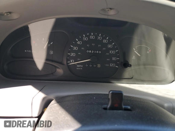 1999 Ford Escort SE с VIN 1FAFP13P4XW252433, выставлен на аукционе Copart как лот 47304895 с пробегом 82 169 миль миль и Чистый • Clean title. История ставок и продаж доступна на DreamBid. Изображение 9.