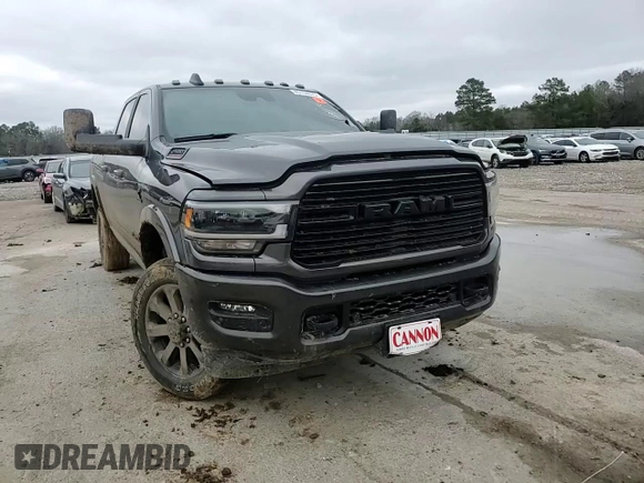 2022 Ram 2500 Laramie with VIN 3C6UR5FL7NG267832, listed as a Copart auction lot 45134075 with 26,755 mi miles and Salvage title. Bid and sale history available at DreamBid. Image 10.