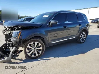 2020 Kia Telluride EX with VIN 5XYP34HC9LG059140, listed as a Copart auction lot 80304704 with 117,895 mi miles and Salvage Title. Bid and sale history available at DreamBid. Image 1.