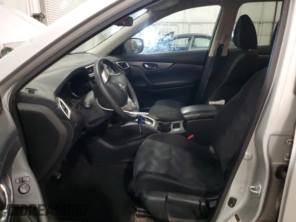 2016 Nissan Rogue S with VIN 5N1AT2MM0GC882425, listed as a Copart auction lot 47826255 with 149,375 mi miles and Salvage Title. Bid and sale history available at DreamBid. Image 7.