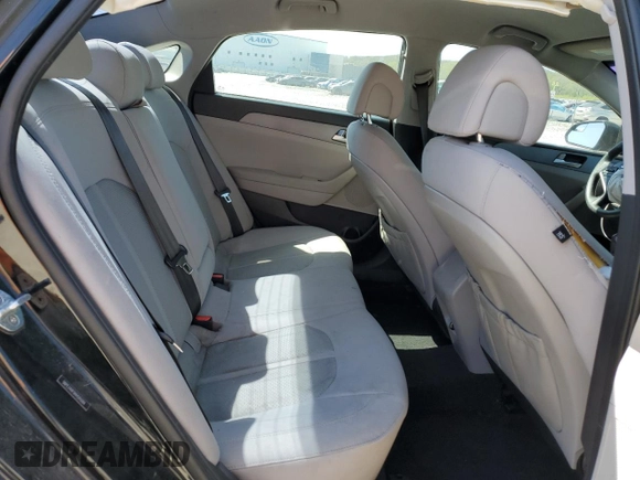 2017 Hyundai Sonata 2.4L with VIN 5NPE24AF0HH595084, listed as a Copart auction lot 52703015 with 178,367 mi miles and Salvage Title. Bid and sale history available at carsss.com. Image 10.