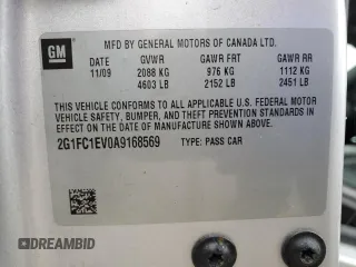 2010 Chevrolet Camaro 2LT z VIN 2G1FC1EV0A9168569, wystawiony jako Copart lot #44438265 z przebiegiem 128 999 mil mil oraz Szkoda całkowita • Salvage title. Historia ofert i sprzedaży dostępna na DreamBid. Obrazek 12.
