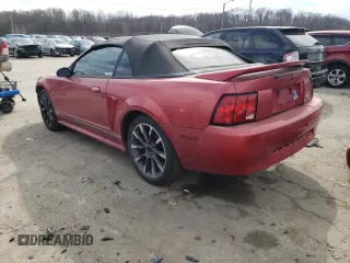 2000 Ford Mustang with VIN 1FAFP4442YF295255, listed as a Copart auction lot 46638905 with 91,064 mi miles and Salvage Title. Bid and sale history available at carsss.com. Image 2.