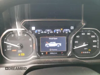 2019 GMC Sierra 1500 Denali with VIN 3GTU9FED4KG293454, listed as a Copart auction lot 53504625 with 38,862 mi miles and Salvage title. Bid and sale history available at DreamBid. Image 9.