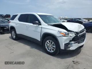 2021 Chevrolet Traverse LS с VIN 1GNERFKW6MJ164585, выставлен на аукционе Copart как лот 58245825 с пробегом 48 125 миль миль и Списание • Salvage title. История ставок и продаж доступна на DreamBid. Изображение 4.